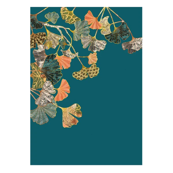 PERAKURA COLLECTION ΤΕΤΡΑΔΙΟ ΚΑΡΦΙΤΣΑ Α5 ΡΙΓΕ GINKGO