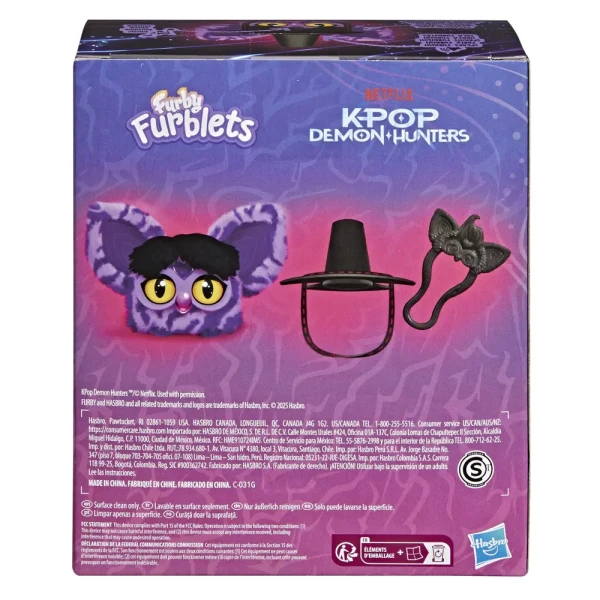 INTERACTIVE FURBLET K-POP DEMON HUNTERS SAJA BOY DEMON
