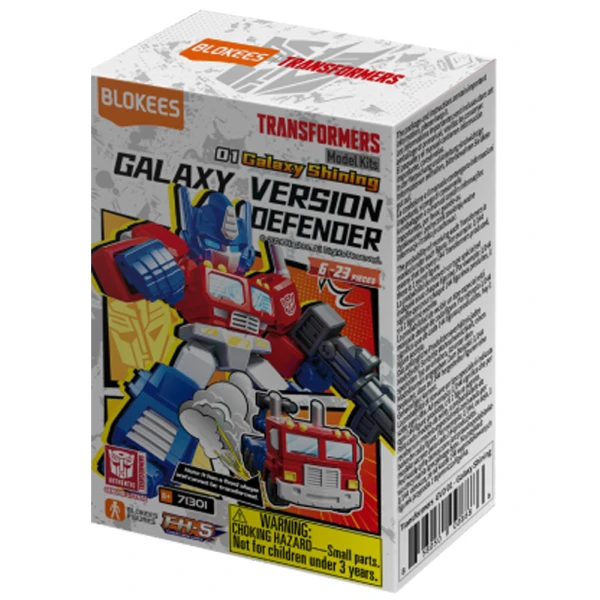 BLOKEES BUILDABLE FIGURE TRANSFORMERS DEFENDER MYSTERY BOX