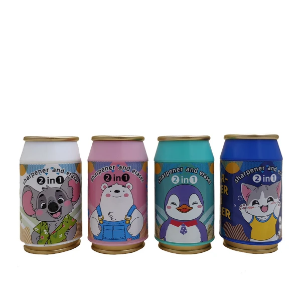 ΞΥΣΤΡΑ 2 ΣΕ 1 CANS SHARP\'N\'ERASE - 4 ΧΡΩΜΑΤΑ