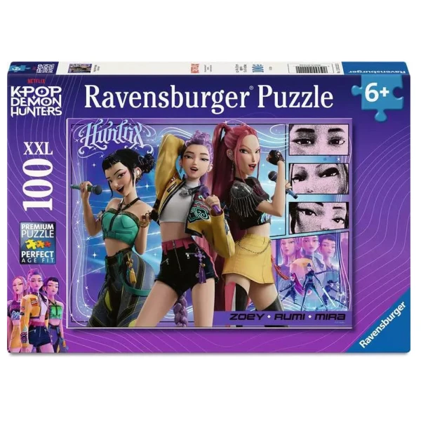 RAVENSBURGER ΠΑΖΛ 100XXL τεμ. K-POP DEMON HUNTERS HUNTRIX