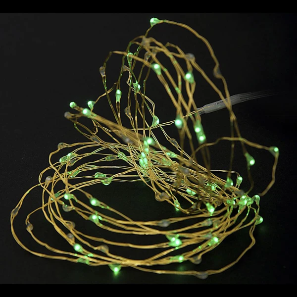 ΦΩΤΑΚΙΑ 100 LED ΜΙΚΡΟ 5μ. ΧΡΥΣΟ-ΠΡΑΣΙΝΟ