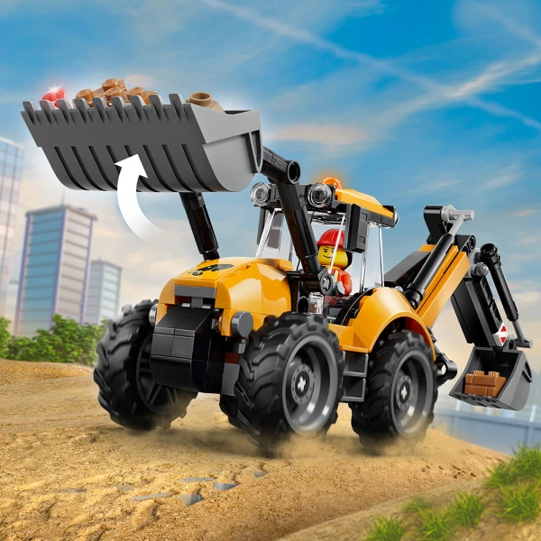 LEGO® CITY GREAT VEHICLES ΚΙΤΡΙΝΟΣ ΕΚΣΚΑΦΕΑΣ-ΦΟΡΤΩΤΗΣ