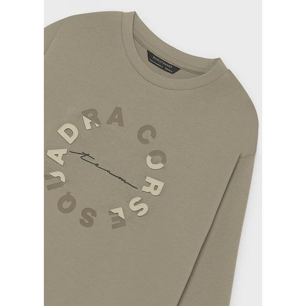 MAYORAL T-SHIRT ΜΑΚΡΥΜΑΝΙΚΟ ΜΠΕΖ