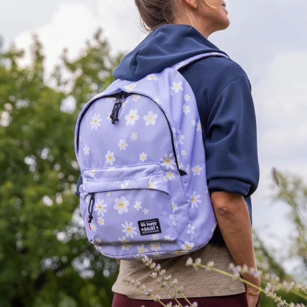 LEGAMI MY BACKPACK ΣΑΚΙΔΙΟ ΠΛΑΤΗΣ DAISY LILAC