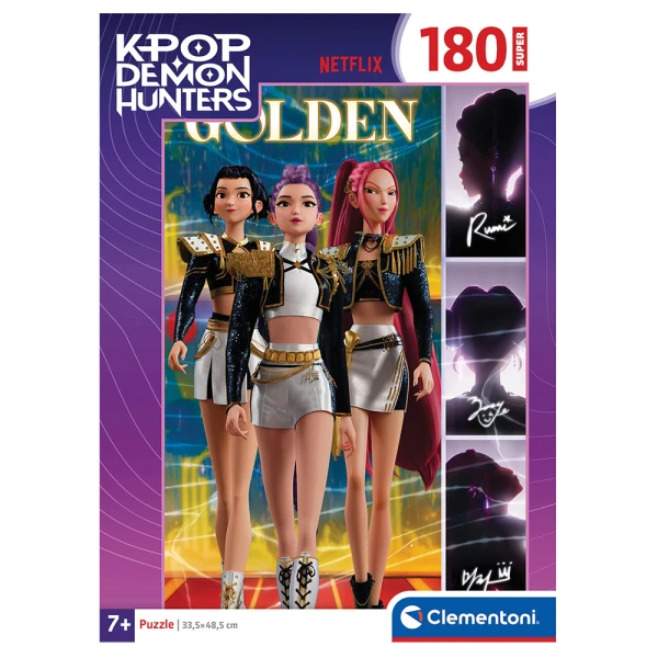 CLEMENTONI ΠΑΖΛ SUPER COLOR K-POP DEMON HUNTERS 180 τεμ.