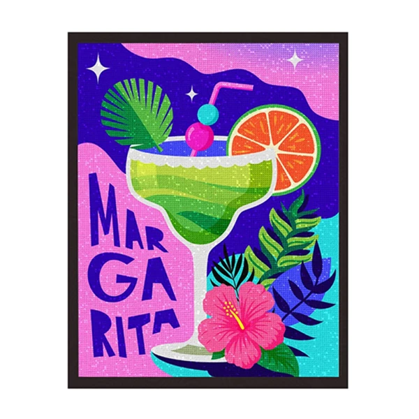 SPLAT PLANET ΣΕΤ DIAMOND PAINTING ΣΕ ΚΑΜΒΑ ΜΕ ΤΕΛΑΡΟ 30Χ40 εκ. MARGARITA