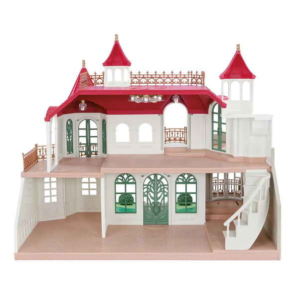 THE SYLVANIAN FAMILIES RED ROOF RIVERSIDE MANOR