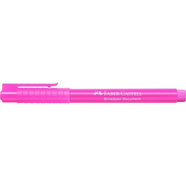 FABER-CASTELL ΜΑΡΚΑΔΟΡΟΣ ΓΡΑΦΗΣ BROADPEN ΡΟΖ