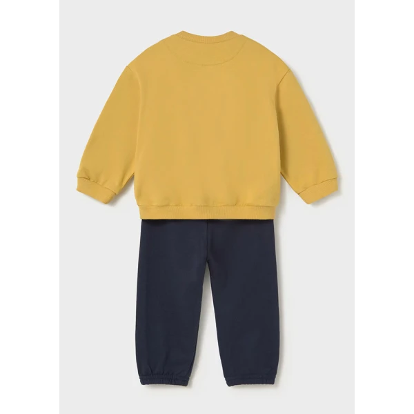 MAYORAL TRACKSUIT SWEATSHIRT PANTS MUSTARD