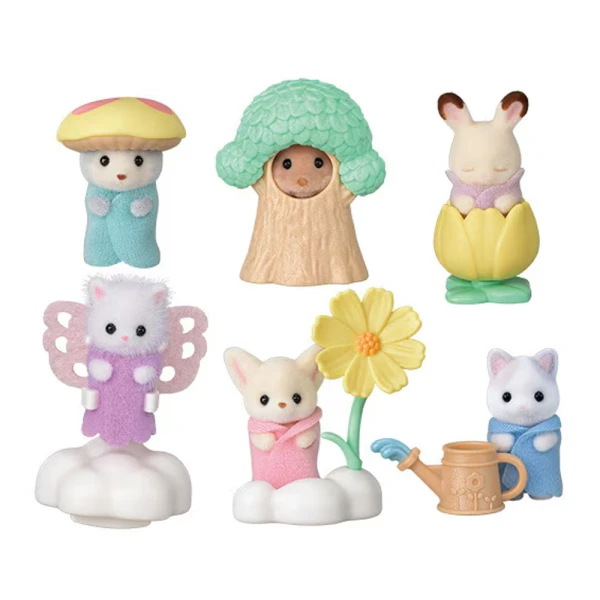 THE SYLVANIAN FAMILIES MINI BLOOMING BABY SERIES