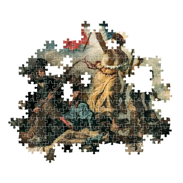 CLEMENTONI ΠΑΖΛ MUSEUM COLLECTION ΝΤΕΛΑΚΡΟΥΑ Η ΕΛΕΥΘΕΡΙΑ ΟΔΗΓΕΙ ΤΟΝ ΛΑΟ 1000 τεμ.