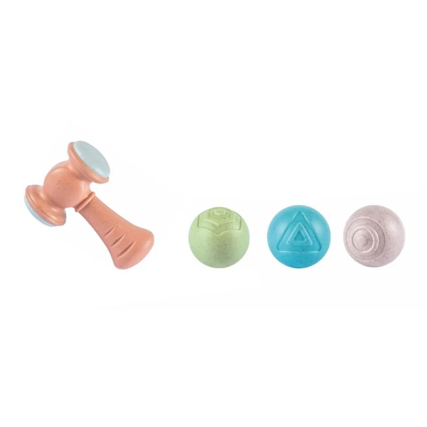 EDUCATIONAL BALL TRACK AND HAMMER TOY 11 pcs.