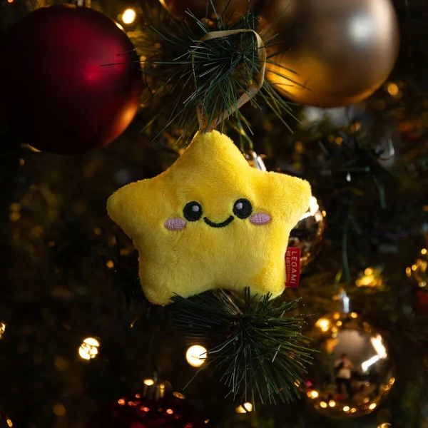 LEGAMI PLUSH HANGING OH-OH ORNAMENT - STAR