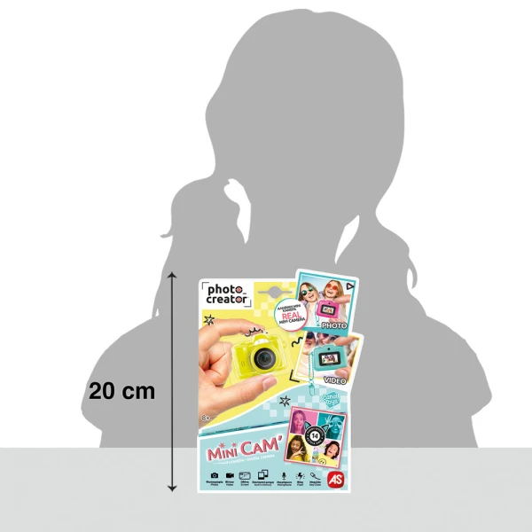 PHOTO CREATOR MINI DIGITAL CAMERA - 6 COLOURS