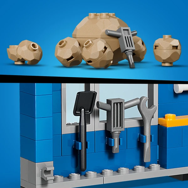 LEGO® CITY BIG VEHICLES ΑΝΑΤΡΕΠΟΜΕΝΟ ΦΟΡΤΗΓΟ ΚΑΙ ΦΟΡΤΩΤΗΣ ΤΡΟΧΩΝ