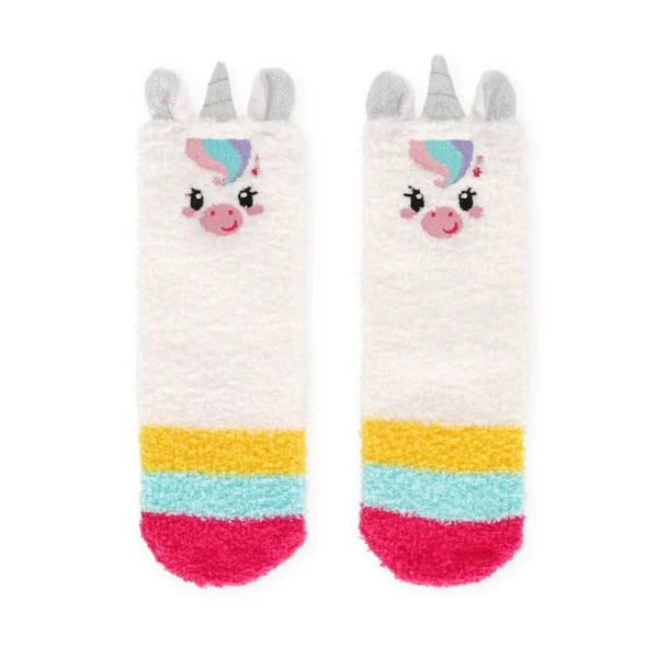 LEGAMI KIDS NON-SLIP SOCKS IT\'S A MATCH - UNICORN