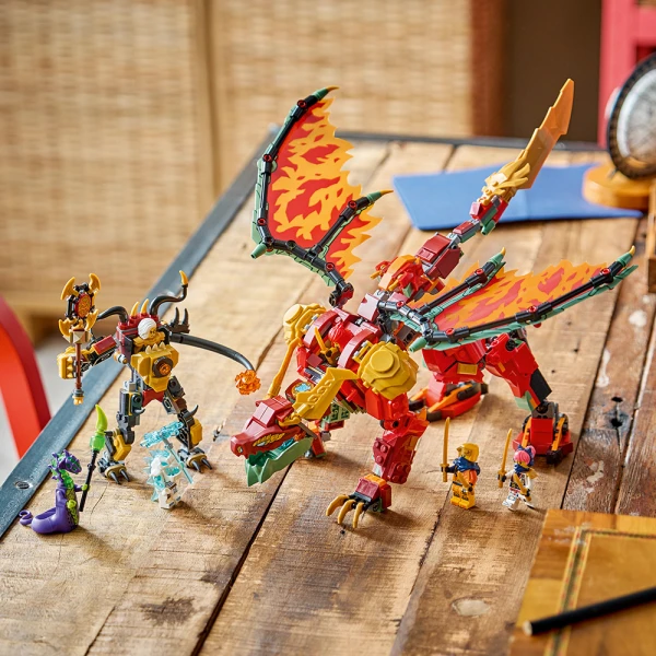 LEGO® NINJAGO® DRAGON MECH ΜΕΤΑΜΟΡΦΩΣΗ ΤΗΣ ΓΟΥΑΪΛΝΤΦΑΪΡ