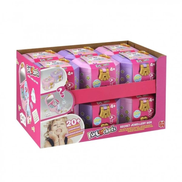 FUNLOCKETS SECRET JEWELRY BOX - 2 COLORS