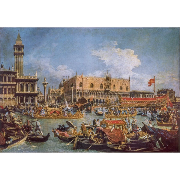 CLEMENTONI ΠΑΖΛ MUSEUM CANALETTO Η ΕΠΙΣΤΡΟΦΗ ΤΟΥ ΒΟΥΚΕΝΤΟΡΟΥ 1000 τεμ.