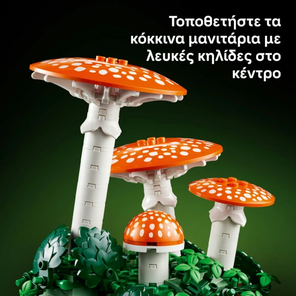 LEGO® BOTANICALS ΜΑΝΙΤΑΡΙΑ ΤΟΥ ΔΑΣΟΥΣ