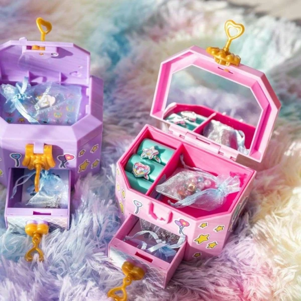 FUNLOCKETS SECRET JEWELRY BOX - 2 COLORS