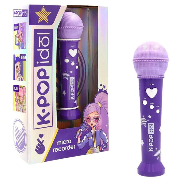 K-POP IDOLS MICROPHONE WITH RECORDER