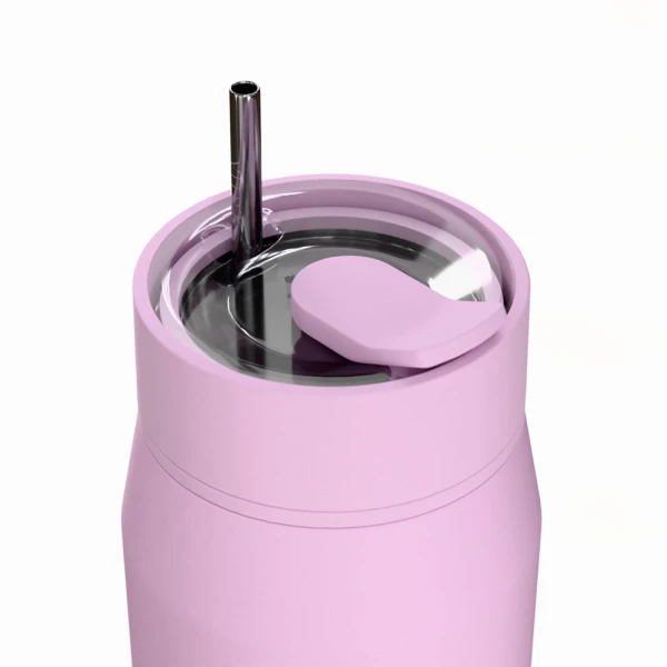 ESTIA HOME ART ΘΕΡΜΟΣ LENS SAVE THE AEGEAN 360ml LAVENDER