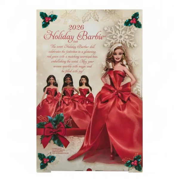 ΣΥΛΛΕΚΤΙΚΗ ΚΟΥΚΛΑ BARBIE HOLIDAY 2026 ΞΑΝΘΙΑ