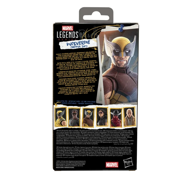 MARVEL LEGENDS SERIES ΦΙΓΟΥΡΑ WOLVERINE BROWN SUIT
