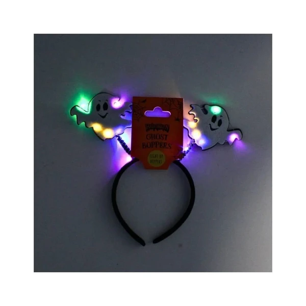 HALLOWEEN HEADBAND GHOST WITH LIGHTS