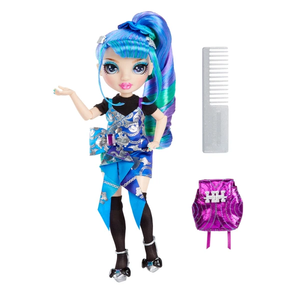 RAINBOW HIGH JUNIOR HIGH ΚΟΥΚΛΑ HOLLY DE VIOUS ΜΠΛΕ