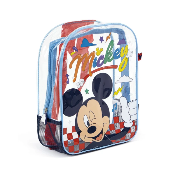 ΔΙΑΦΑΝΟ ΣΑΚΙΔΙΟ ΠΑΡΑΛΙΑΣ 31Χ25Χ23 εκ. MICKEY