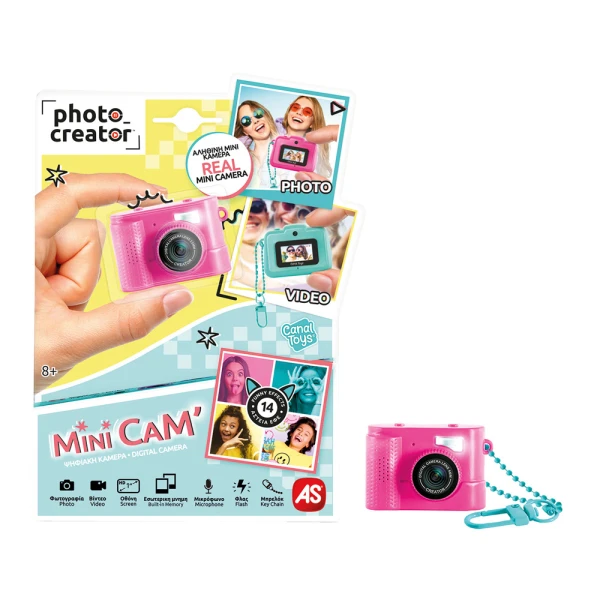 PHOTO CREATOR MINI DIGITAL CAMERA - 6 COLOURS