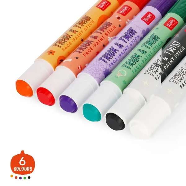 LEGAMI TRICK & TWIST HALLOWEEN FACE-PAINT STICKS