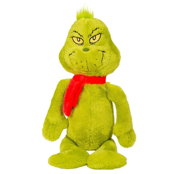 PLUSH GRINCH WITH SCARF 50 cm