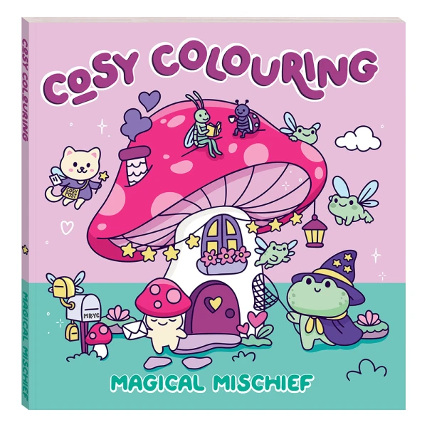 ART MAKER COSY COLOURING ΒΙΒΛΙΟ ΖΩΓΡΑΦΙΚΗΣ MAGIC MISCHIEF