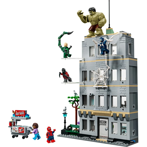 LEGO® MARVEL SPIDER-MAN ΕΝΑΝΤΙΟΝ HULK ΕΠΙΚΗ ΣΥΓΚΡΟΥΣΗ