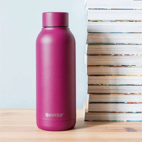 QUOKKA THERMAL BOTTLE SOLID 510ml BURGUNDY