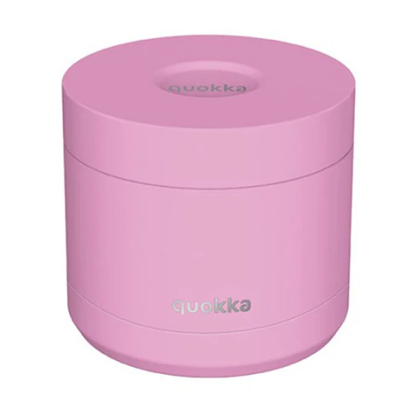 QUOKKA STAINLESS STEEL ΔΟΧΕΙΟ ΦΑΓΗΤΟΥ 600ml WHIM BLOSSOM PINK