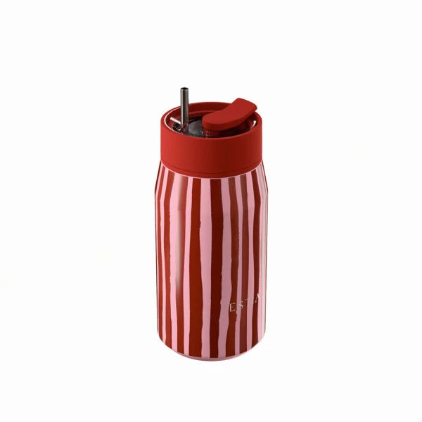 ESTIA HOME ART ΘΕΡΜΟΣ LENS SAVE THE AEGEAN 360ml VIVA STRIPE