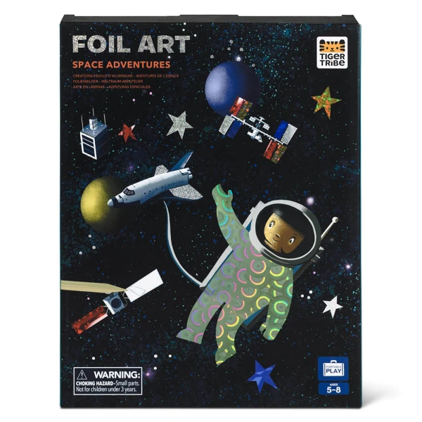 TIGER TRIBE FOIL ART - SPACE ADVENTURES