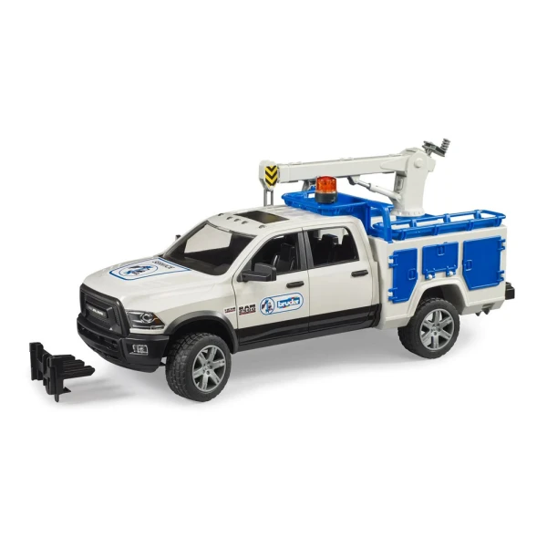 BRUDER RAM 2500 WITH CRANE