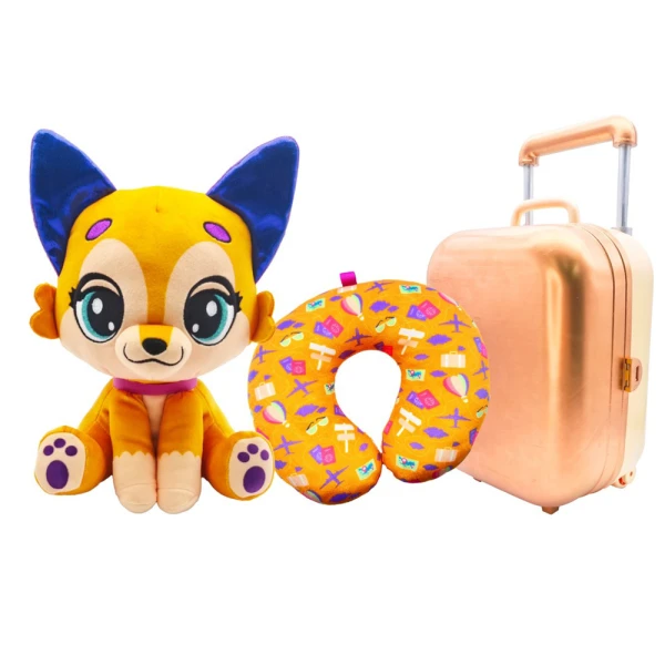 LOVABLE LUGGABLES ΒΑΛΙΤΣΑ ΜΕ ΛΟΥΤΡΙΝΟ ΚΑΙ ΜΑΞΙΛΑΡΑΚΙ SOLLY SAFARI