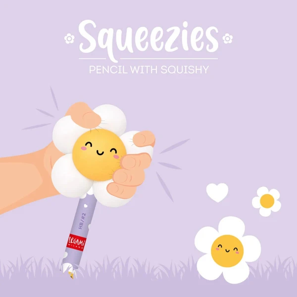 LEGAMI SQUEEZIES ΜΟΛΥΒΙ HB DAISY