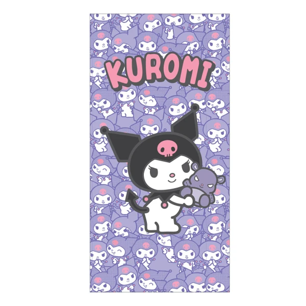 ΠΕΤΣΕΤΑ ΘΑΛΑΣΣΗΣ ΠΑΙΔΙΚΗ MICROFIBER 70X140 εκ. ΜΩΒ KUROMI
