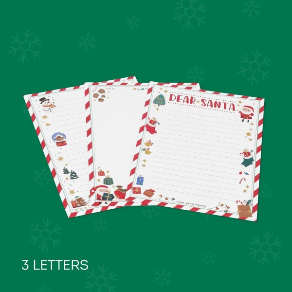 LEGAMI DEAR SANTA... SANTA CLAUS LETTER KIT