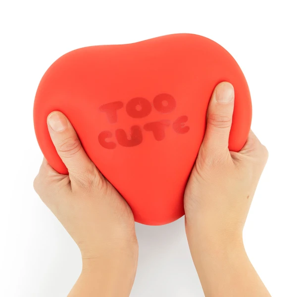 KEYCRAFT JUMBO SQUISHY HEARTS - 3 ΧΡΩΜΑΤΑ