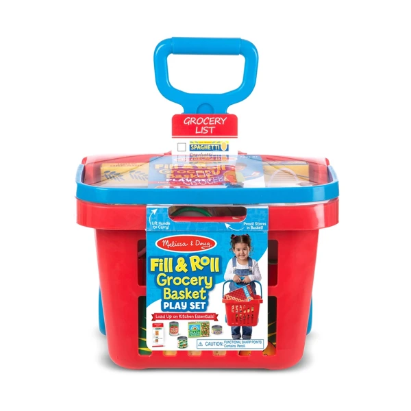MELISSA & DOUG  GROCERY BASKET