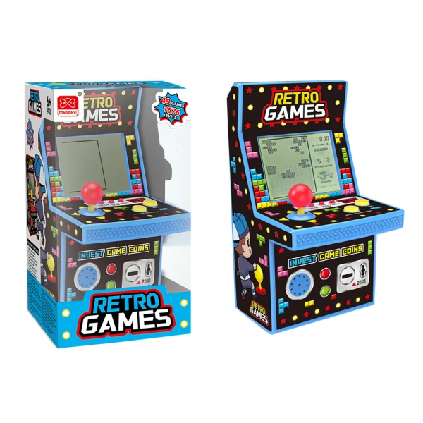 CONSOLE WITH 49 CLASSIC ARCADE GAMES - 3 COLORS